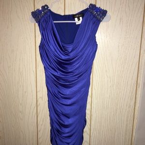 Royal blue dress